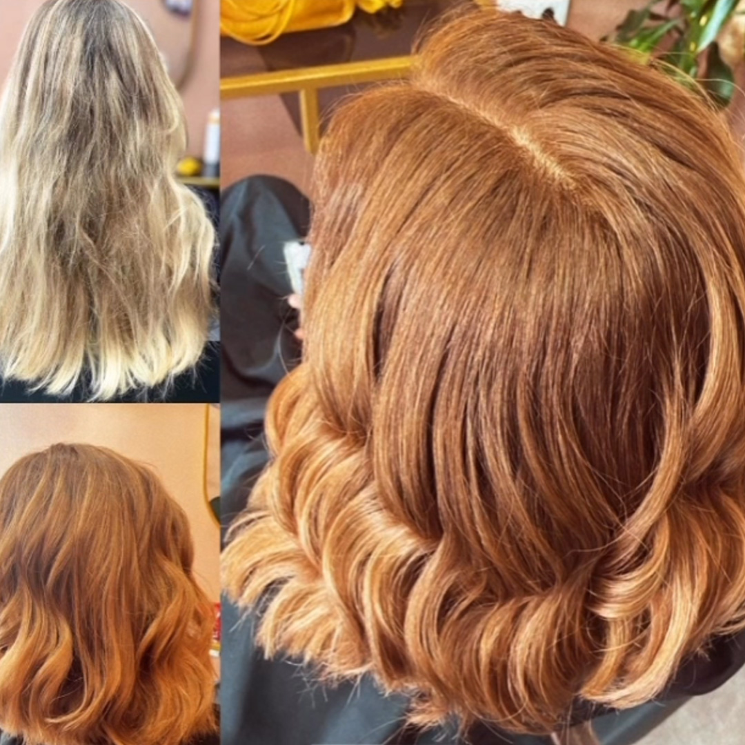 Art of hair by Natalie vorher nacher 2 Art of hair by Natalie vorher nacher 2